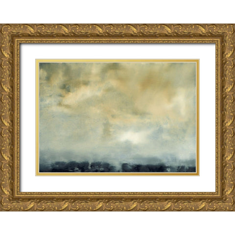 Clouds VI Gold Ornate Wood Framed Art Print with Double Matting by Gordon, Sharon
