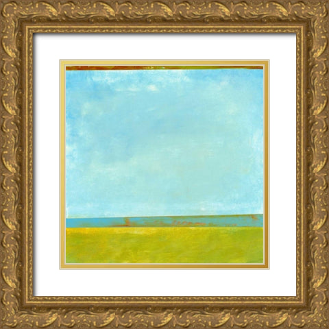 Paths XIII Gold Ornate Wood Framed Art Print with Double Matting by Gordon, Sharon