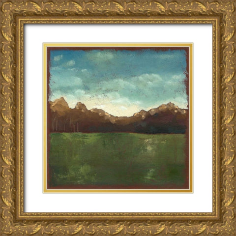 Rural Retreat III Gold Ornate Wood Framed Art Print with Double Matting by Zarris, Chariklia