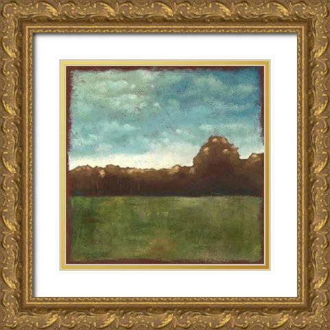 Rural Retreat VII Gold Ornate Wood Framed Art Print with Double Matting by Zarris, Chariklia