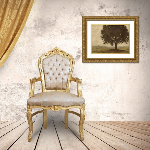 Shenandoah Vista II (ASH) Gold Ornate Wood Framed Art Print with Double Matting by Meagher, Megan