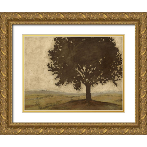 Shenandoah Vista II (ASH) Gold Ornate Wood Framed Art Print with Double Matting by Meagher, Megan