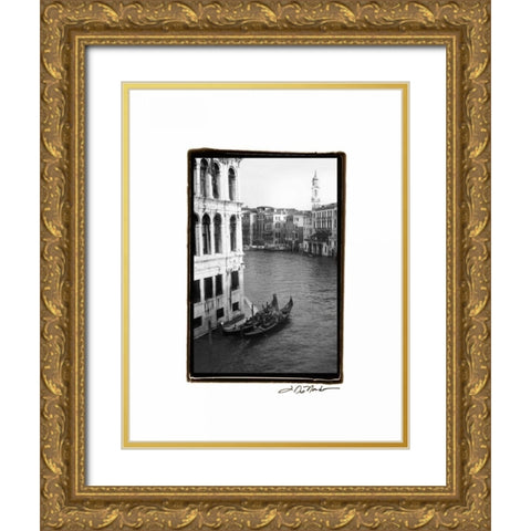 Waterways of Venice VI Gold Ornate Wood Framed Art Print with Double Matting by DeNardo, Laura