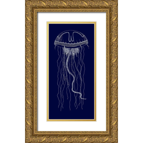 Languishing Drifters II Gold Ornate Wood Framed Art Print with Double Matting by Vision Studio