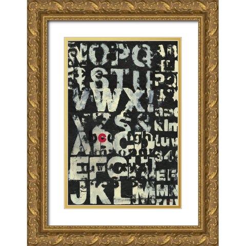 See Gold Ornate Wood Framed Art Print with Double Matting by Wyatt Jr., Norman