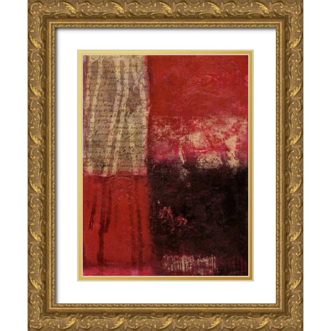 Core I Gold Ornate Wood Framed Art Print with Double Matting by Wyatt Jr., Norman