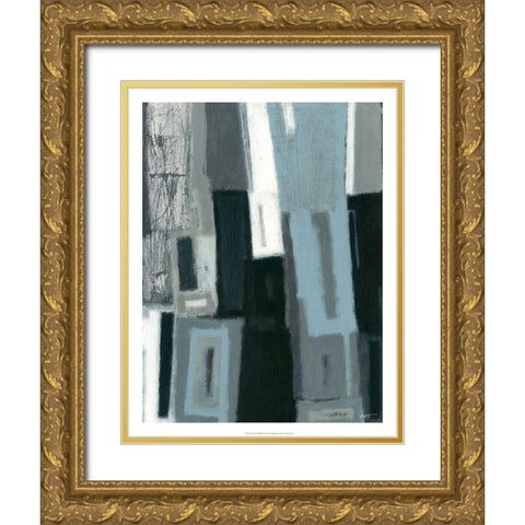 Apt. 3 II Gold Ornate Wood Framed Art Print with Double Matting by Wyatt Jr., Norman