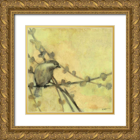 Solitude I Gold Ornate Wood Framed Art Print with Double Matting by Wyatt Jr., Norman
