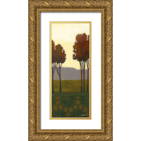Dreamers Grove I Gold Ornate Wood Framed Art Print with Double Matting by Wyatt Jr., Norman