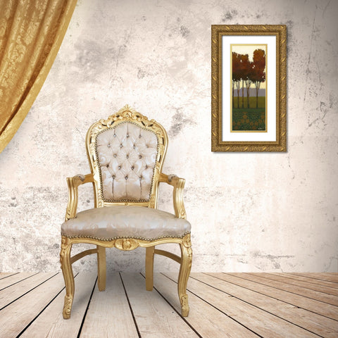 Dreamers Grove II Gold Ornate Wood Framed Art Print with Double Matting by Wyatt Jr., Norman