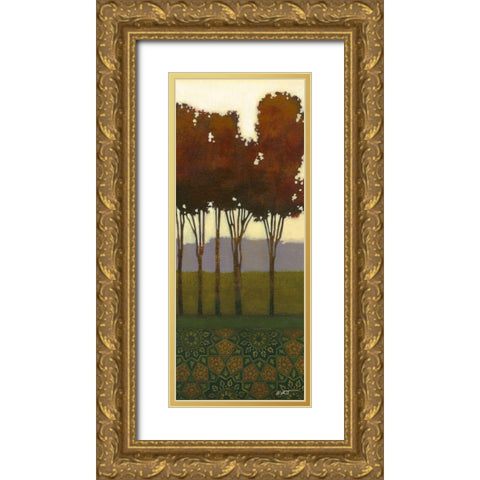 Dreamers Grove II Gold Ornate Wood Framed Art Print with Double Matting by Wyatt Jr., Norman