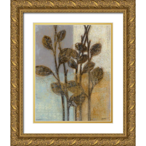 Essential II Gold Ornate Wood Framed Art Print with Double Matting by Wyatt Jr., Norman