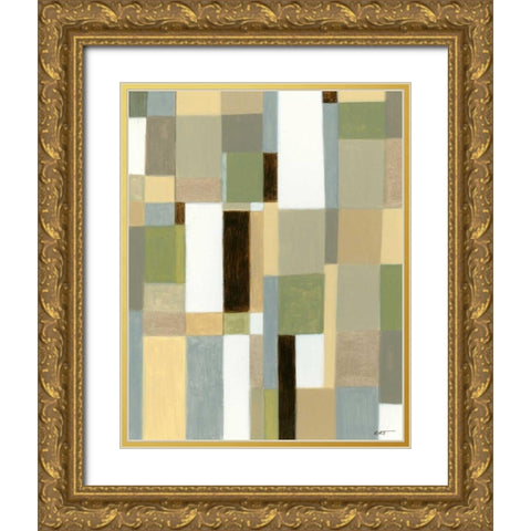 Eco-Friendly I Gold Ornate Wood Framed Art Print with Double Matting by Wyatt Jr., Norman
