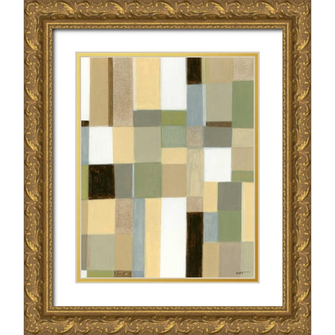 Eco-Friendly II Gold Ornate Wood Framed Art Print with Double Matting by Wyatt Jr., Norman