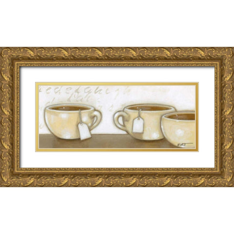 Time for Tea I Gold Ornate Wood Framed Art Print with Double Matting by Wyatt Jr., Norman