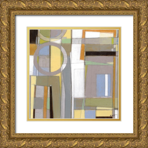Visionary I Gold Ornate Wood Framed Art Print with Double Matting by Wyatt Jr., Norman