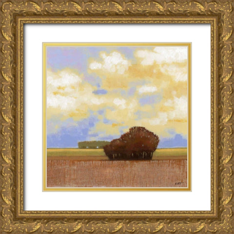 Perfect Day II Gold Ornate Wood Framed Art Print with Double Matting by Wyatt Jr., Norman