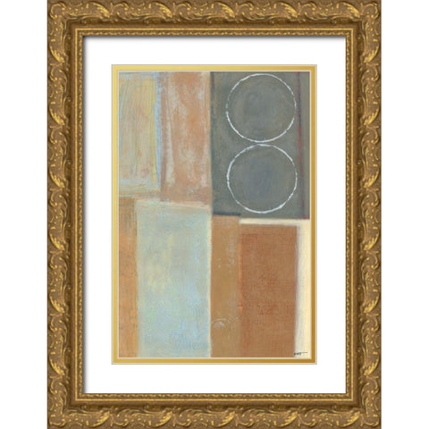 Nickel and Earth II Gold Ornate Wood Framed Art Print with Double Matting by Wyatt Jr., Norman