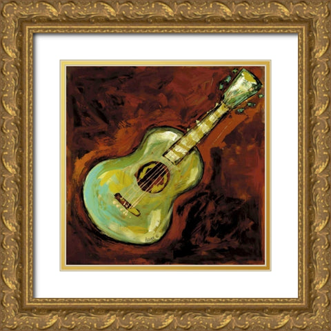 Pick Me III Gold Ornate Wood Framed Art Print with Double Matting by Hebert, Deann