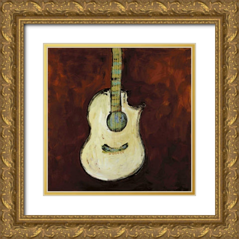 Pick Me IV Gold Ornate Wood Framed Art Print with Double Matting by Hebert, Deann