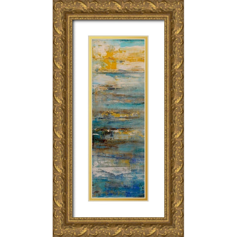 Beyond the Sea I Gold Ornate Wood Framed Art Print with Double Matting by Ashley, Erin