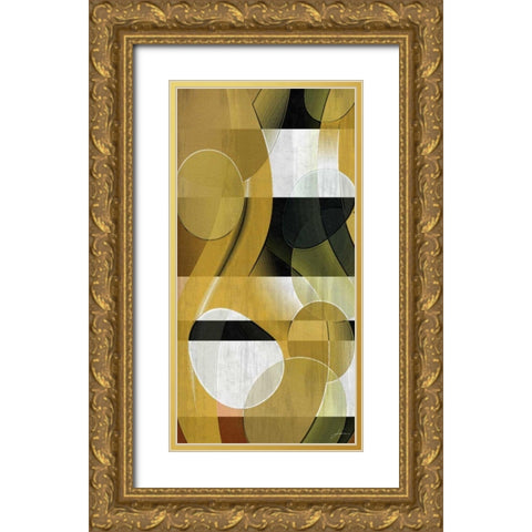 Sea Life Panel I Gold Ornate Wood Framed Art Print with Double Matting by Burghardt, James