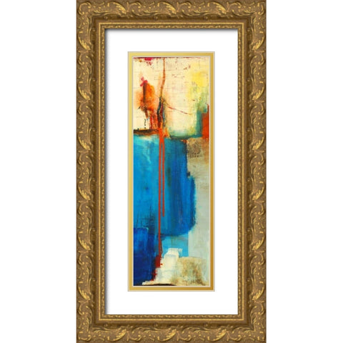 Fragile II Gold Ornate Wood Framed Art Print with Double Matting by Ashley, Erin