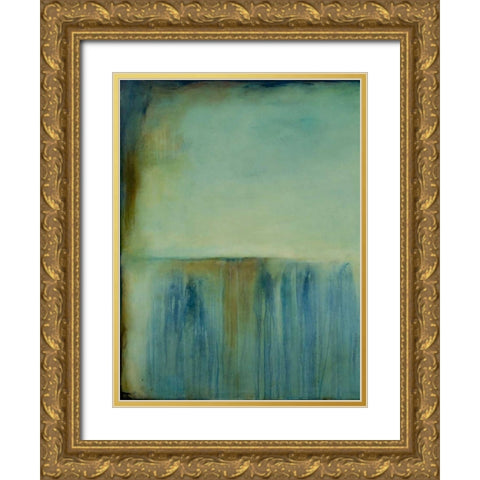 Whispering Souls I Gold Ornate Wood Framed Art Print with Double Matting by Ashley, Erin