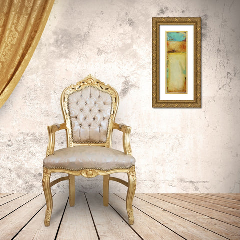 Old Island Harbor I Gold Ornate Wood Framed Art Print with Double Matting by Ashley, Erin