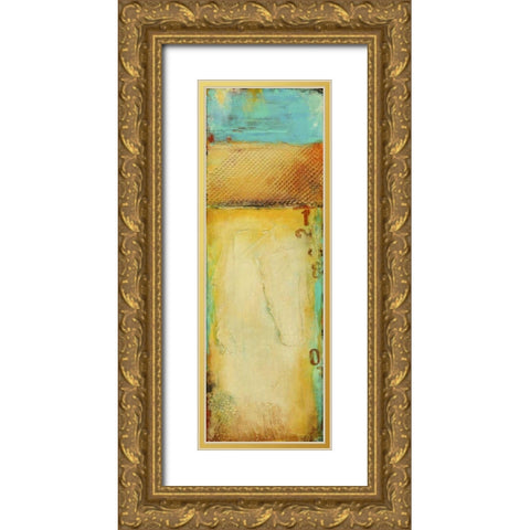 Old Island Harbor II Gold Ornate Wood Framed Art Print with Double Matting by Ashley, Erin