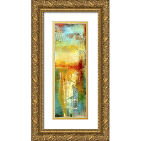 Urban Decay III Gold Ornate Wood Framed Art Print with Double Matting by Ashley, Erin