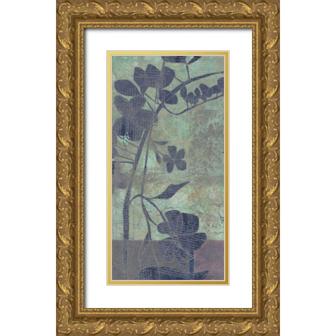 Forgotten Whimsy II Gold Ornate Wood Framed Art Print with Double Matting by Goldberger, Jennifer