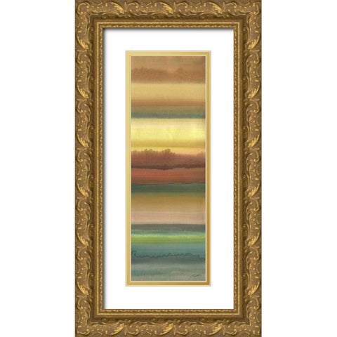 Ambient Sky II Gold Ornate Wood Framed Art Print with Double Matting by Butler, John
