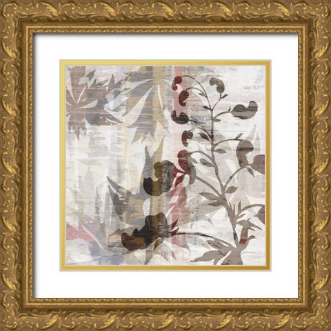 Wallflower I Gold Ornate Wood Framed Art Print with Double Matting by Burghardt, James
