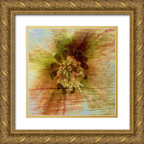 Petrified Stem I Gold Ornate Wood Framed Art Print with Double Matting by Harrington, Danielle