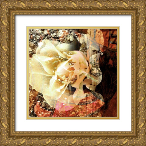 Eveline I Gold Ornate Wood Framed Art Print with Double Matting by Harrington, Danielle