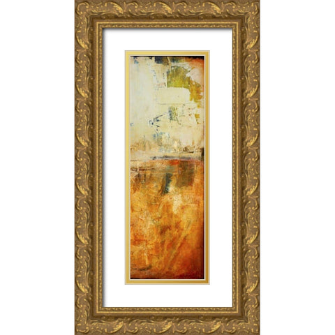Story in Your Eyes II Gold Ornate Wood Framed Art Print with Double Matting by Ashley, Erin