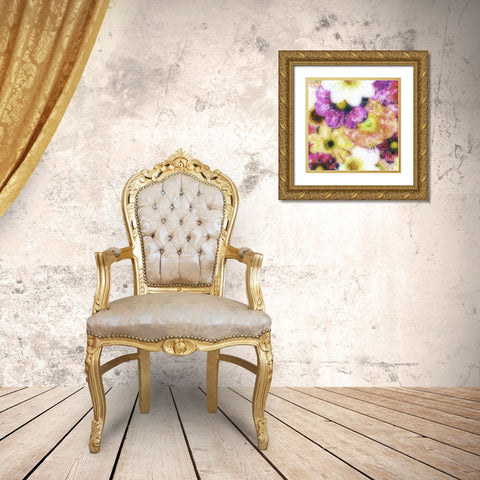Floral Reef II Gold Ornate Wood Framed Art Print with Double Matting by Burghardt, James