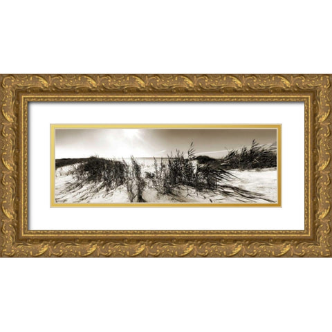 The Wind in the Dunes I Gold Ornate Wood Framed Art Print with Double Matting by Bay, Noah