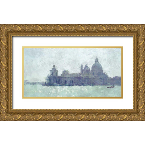 Venice Light I Gold Ornate Wood Framed Art Print with Double Matting by Bay, Noah