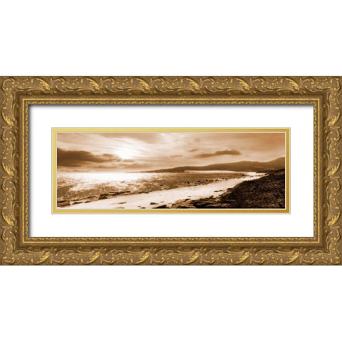 Through the Dunes Gold Ornate Wood Framed Art Print with Double Matting by Bay, Noah