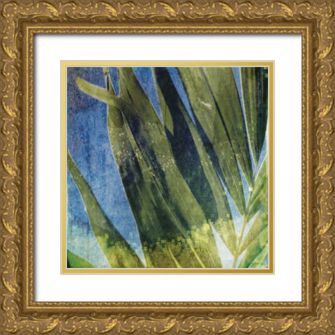 Tropical Memory I Gold Ornate Wood Framed Art Print with Double Matting by Robinson, Emily