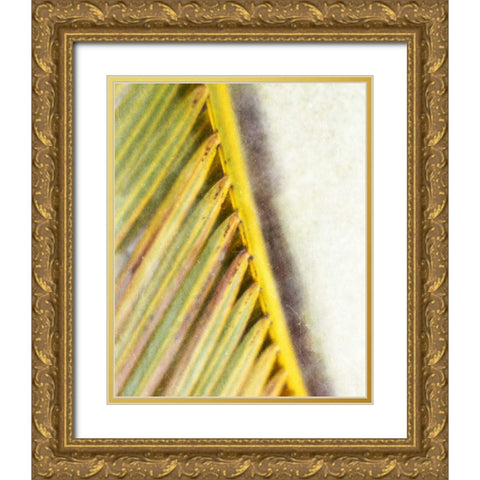Frond Study I Gold Ornate Wood Framed Art Print with Double Matting by Robinson, Emily