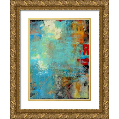 Detour 84 II Gold Ornate Wood Framed Art Print with Double Matting by Ashley, Erin