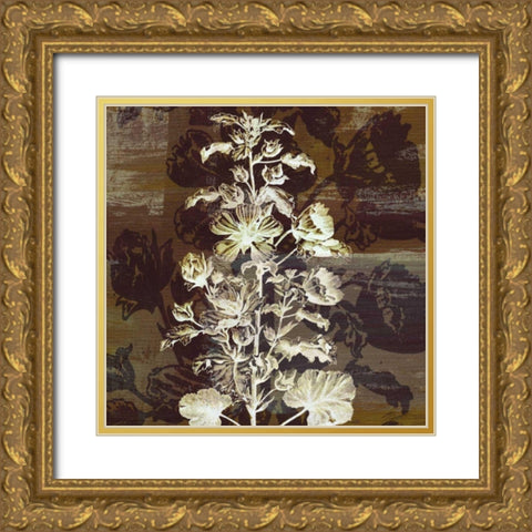Prairie Mix IV Gold Ornate Wood Framed Art Print with Double Matting by Butler, John