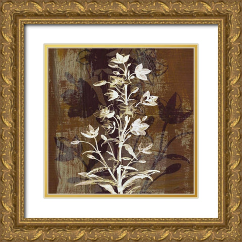 Prairie Mix V Gold Ornate Wood Framed Art Print with Double Matting by Butler, John