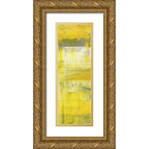 Mellow Yellow II Gold Ornate Wood Framed Art Print with Double Matting by Ashley, Erin