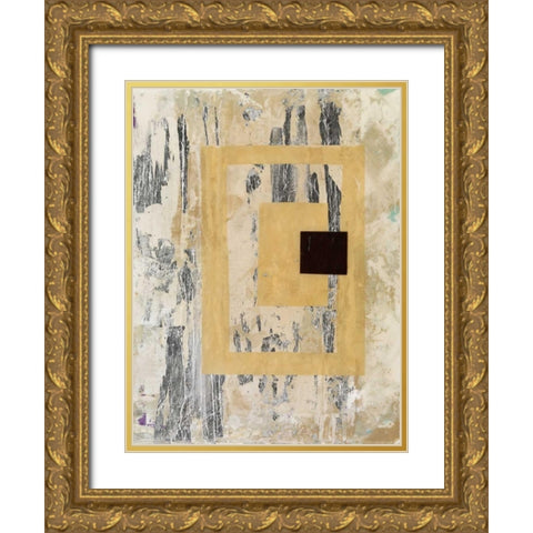 Nickels and Dimes I Gold Ornate Wood Framed Art Print with Double Matting by Avondet, Natalie