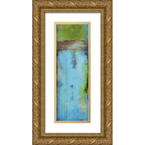 Fisher Island I Gold Ornate Wood Framed Art Print with Double Matting by Ashley, Erin