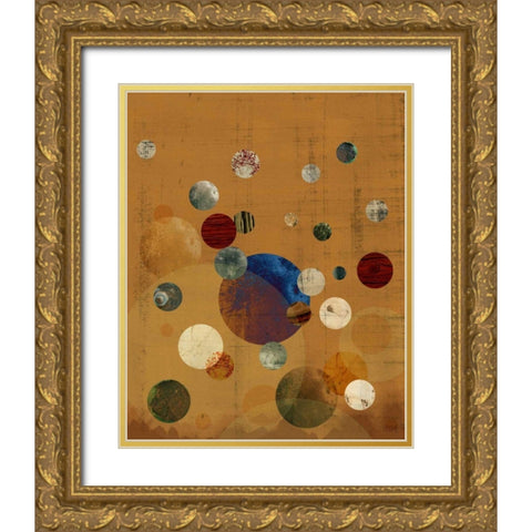 Celeste I Gold Ornate Wood Framed Art Print with Double Matting by Ludwig, Alicia